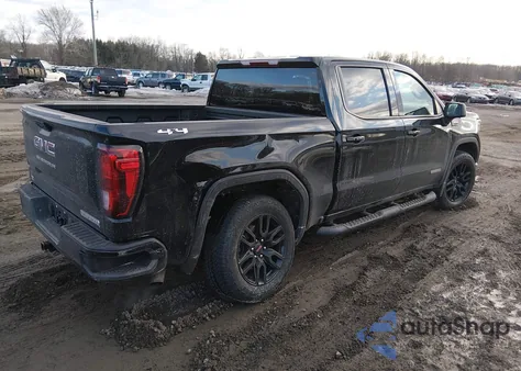 2024 GMC Sierra 1500 4Wd Short Box Elevation With 3Vl из США, поврежденный, VIN 3GTPUJEK9RG254270